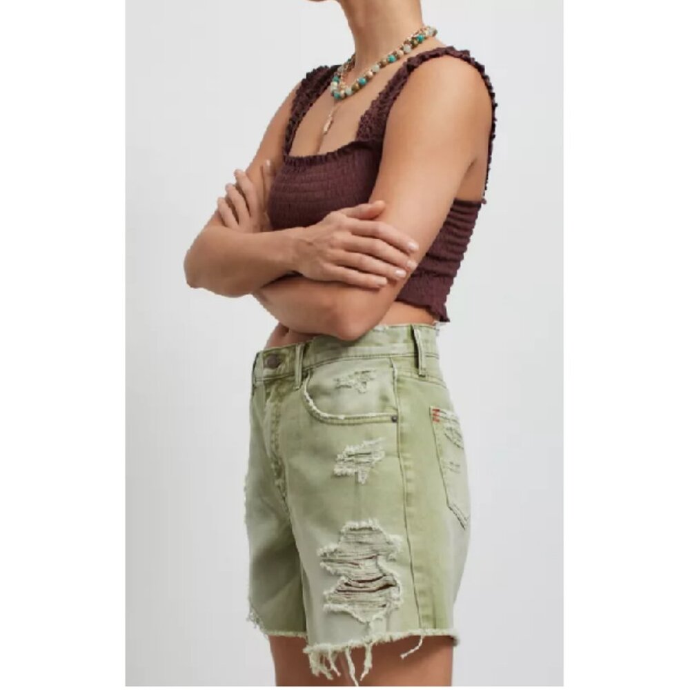 BDG Dropped Waist Baggy Distressed Shorts RTV $79